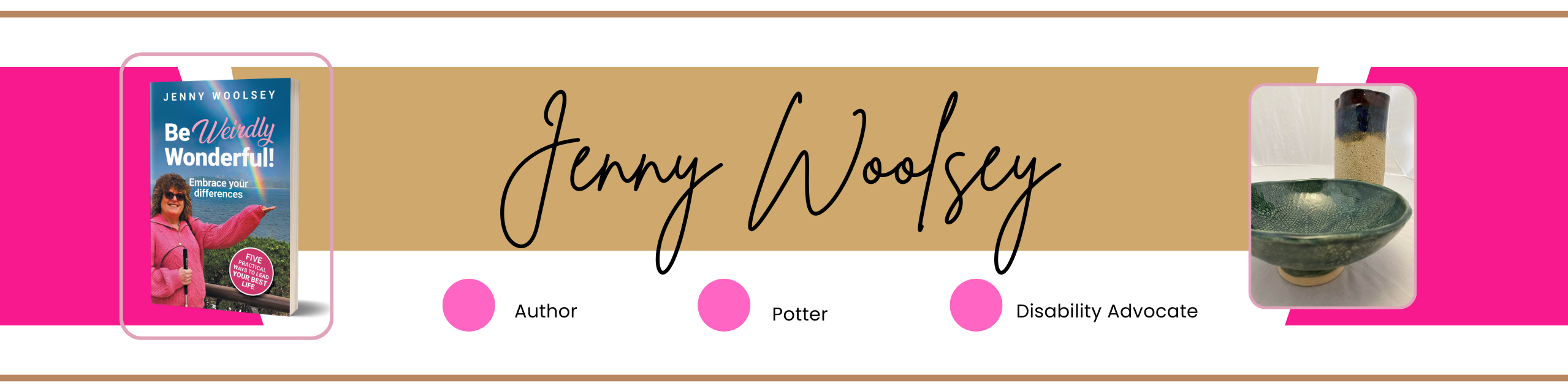 Jenny Woolsey – Author & Potter